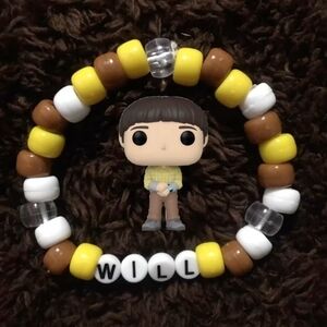 'Will' Stranger Things Inspired Handmade Kandi Beaded Bracelet